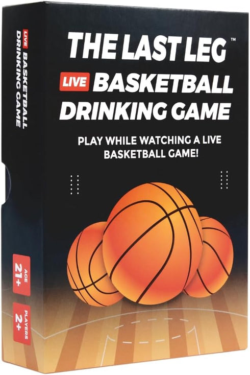 The Last Leg - Beer Pressure Live Basketball Drinking Game for Game Days, Tailgates, Parties, and Pre Games