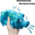 Pig Squeaky Dog Toy - 2 PCS Interactive Rubber Chew Toy, Durable Latex Grunting Pig Toys for Small, Medium & Large Dogs