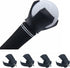 new star tattoo 4pcs Golf Ball Retriever - Suction Cup Ball Grabber Tool for Golf Screws and Putter