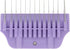 6MM 1/4" Cut Wide Clipper Guard Attachment for A5 Type Blade, Snap-On/Off Design, Stainless Steel Blade for