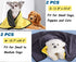 2 Pack Dog Towels, Super Absorbent Pet Bath Towel, Microfiber Dog Drying Towel for Small Dogs and Cats, Machine