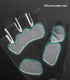 INOGIH Half-Finger Workout Gloves for Men and Women - Anti Slip Exercise Gloves for Weight Lifting, Cycling, Gym
