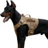 Tactical Dog Harness, No Pull Military Vest for Large Medium Small Dogs, Adjustable with Metal Clips