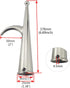 keehui 316SS Marine Grade Raft Boat Hook Head End Lifeboat Yacht Sailing Dock Anchor Hardware Accessories Length 170mm/188mm
