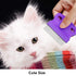 qiangXINGYai 3Pcs Grooming Kit with Handle: Flea Remover Combs for Long Hair Dogs and Cats (Random Color)