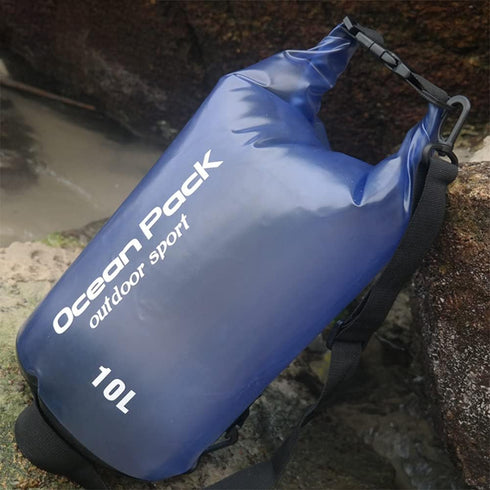 Floating Waterproof Dry Bag for Women Men, 10L/20L Roll Top Lightweight Storage Bag for Watersports, Travel, Beach