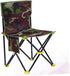Garneck Oxford Cloth Steel Frame Sturdy Lightweight Outdoor Folding Chair for Hiking Fishing Camping Beach Travel