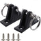 VTurboWay 2 Pack Marine Grade Nylon Bimini Top, 90° Plastic Deck Hinge with Pin and Ring