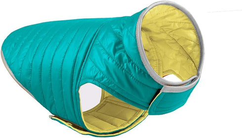 Mogoko Reflective Reversible Dog Winter Coat with Harness/Leash Hole - Waterproof Pet Jacket Warm Vest for Cold Snow