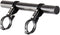 GUB 31.8MM Double Clamp Carbon Fiber Super Long Bike Handlebar Extender Mount Bracket Stand