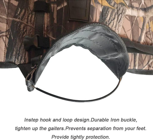 Snake Guards Anti Bite Gaiters, Lower Leg Armor for Hunting and Hiking, Fit for Men & Women