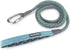 Winchester Pet 6 Foot Rope Leash - Heavy Duty Poly Blend for Large Medium Breed Dogs, Aqua Haze Color, Carabiner Clasp