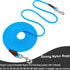 Tie Out Rope Dog Leash, Heavy Duty Nylon Check Cord for Medium Large Dogs Indoor/Outdoor (3/8" x 15ft, Blue)