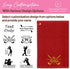 Grommet 16"x26" Personalized Passion Golf Towels with Corner - Customized Velour Cotton Golf Bag Towels with Name