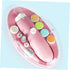 9-in-1 Trimmer Set Electric Nail File Kit Rechargeable Grinding Heads for Babies Adults and Pets Portable Manicure Tool