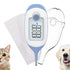 Pet Thermometer, Friendly Short Probe,Comfort Flexible,10-Sec Reading, Rectal Thermometer for Dogs Cats,30