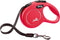 FLEXI New Classic Retractable Dog Leash (Tape), 10 ft, Extra Small, Red, Ergonomic, Durable, Tangle Free for Dogs