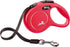 FLEXI New Classic Retractable Dog Leash (Tape), 10 ft, Extra Small, Red, Ergonomic, Durable, Tangle Free for Dogs