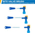 Hydration Bladder Cleaning Kit, 6 in 1 Water Bladder Cleaner Set, 3 Brushes, Cleaning Tablets, Carry Pouch