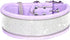 Rhinestone Dog Collar, Sparkling Soft Comfortable Reflective Crystal Diamond Collar for Small Medium & Large Dogs (M,