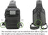 Backpack Pack Daypack Backpack Tactical Sling Bag for Men Molle Shoulder Bag for Hunting, Hiking, Traveling, Camping