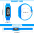 Silicone Fitness Tracker Watch 3 Pcs, Walking Running Pedometer, Calorie Burning Bracelet for Men, Women, Kids