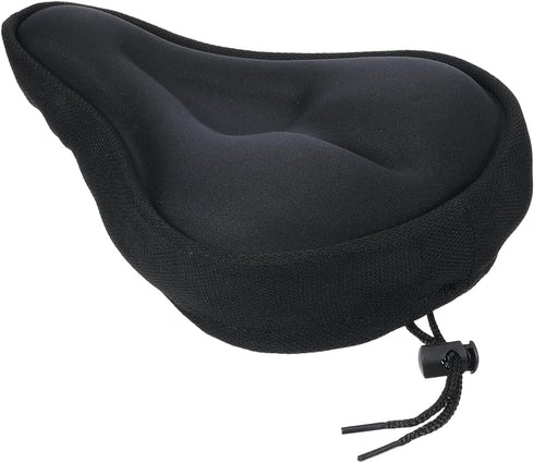 Hadnves Bike Seat Cushion Bicycle Saddle Cover Comfortable Soft Exercise Bike Padded for