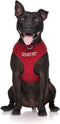 Dexil Limited DO NOT PET Red Color Coded Dog Harness, Non-Pull, Padded, Waterproof Vest, Size M