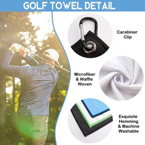 It's Okay If You Think Golf is Boring Microfiber Golf Towel, Funny Gift for Golf Lovers
