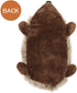 LEGEND SANDY Dog Squeaky Toys for Small Doggies, Cute Plush Bundle, Natural Cotton Puppy Chew for Teething (Hedgehog)