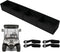 Universal Golf Cart Inner Front Storage Basket, No Drilling Organizer for EZGO Club Car Yamaha