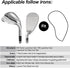 Golf Iron Covers - Colorful Neoprene Head Covers Set for 4/10pcs Golf Iron