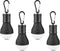 LED Camping Tent Lantern, Portable Waterproof Emergency Light Bulb, Battery Powered, 4 Packs