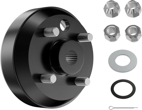 Golf Cart Brake Drum Hub Assembly, Suitable for EZGO TXT Electric Vehicles, OEM#19186-G1