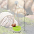 Neeenn 3.7 Inches Hermit Crab Tire Swing Toy, Hermit Crab Climbing Toy, Reptile Tank Aquarium Decoration Accessory