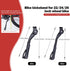 SEISSO Adjustable Bike Kickstand, Center Mount for 22/24/26 Inch Wheel Mountain and Road Bicycles