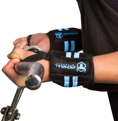 Women Wrist Wraps with Thumb Loops, 12" Professional Grade Wrist Support Brace for Training