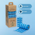 Best Pet Supplies Dog Poop Bags – 150 Bags for Waste Cleanup, Leak Proof and Tear Resistant, Blue Strips