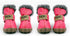 Snow Small Dog Boots, Waterproof Antiskid Shoes, Warm Skidproof Booties for Puppy Play (XL, Pink)