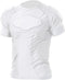 Padded Football Shirt with Chest Rib Protector and 6-Pads for Protective Gear