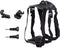Dog Harness Mount for Gopro, Adjustable Soft Vest with 2 Mounting Bases for Gopro Hero, for Small Medium Large Dogs