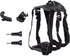Dog Harness Mount for Gopro, Adjustable Soft Vest with 2 Mounting Bases for Gopro Hero, for Small Medium Large Dogs
