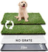 HQ4us Dog Grass Pad with Tray Small 23" x 16" Dog Litter