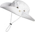 Women's Sun Hat, Wide Brim Bucket Hats, Hiking Fishing UV Protection Safari Boonie Hat for Men Women