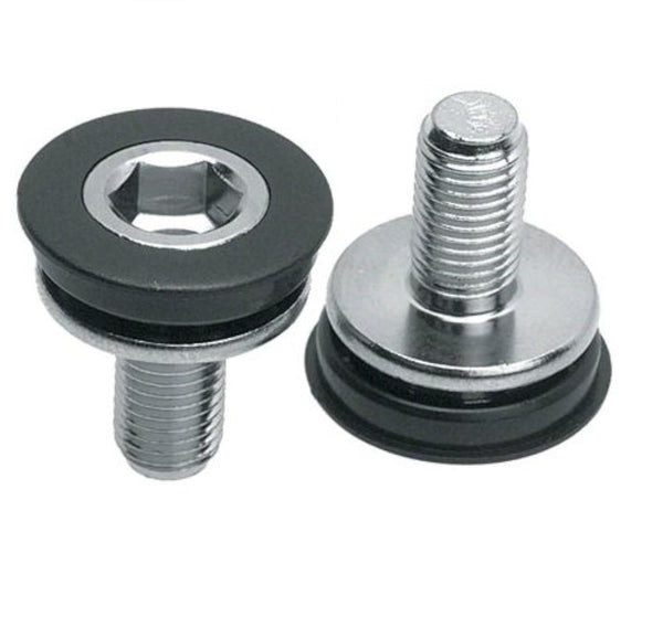 Hex Head Crank Arm Bolts, 8mm x 15mm, Pack of 2