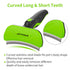 Pet Grooming Brush for Dogs and Cats, Self-Cleaning Undercoat Deshedding Tool, Green Hair Brush