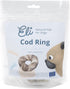 Eli Cod Skin Ring 3 Pack - Naturals Premium Dog Treats, Fish Skin Dental Treats, Rich in Protein & Omega 3, Low in Fat, Grain Free, Single Ingredient, Crispy, Hypoallergenic, Gluten Free, Air Dried