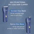Dog Grooming Kit Clipper for Thick Coat - Low Noise Cordless Cat Hair Trimmer, Rechargeable Shaver for Pets