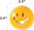 Outward Hound by Planet Dog Nooks Happiness Treat Dispensing Dog Toy - Small, Yellow, Smiley Face