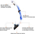 Snorkel Mask Snorkeling Set for Adults and Youth, Full Dry Snorkel Swim Goggles for Diving and Swimming